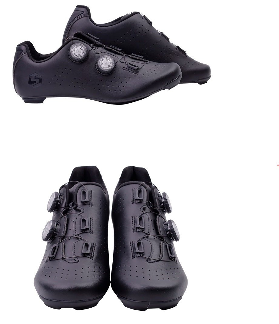 Zapatillas de Ciclismo Pro Road – Blanco & Negro con Suela de Carbono Sports & Entertainment - Sneakers - Cycling Shoes | Zulter VIP