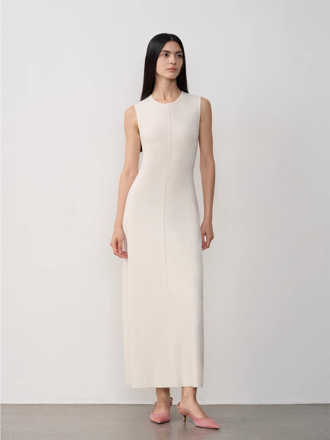 ✨ Exklusives langes Kleid aus Merinowolle "Island Letters" - Zeitlose Eleganz von Zulter VIP
