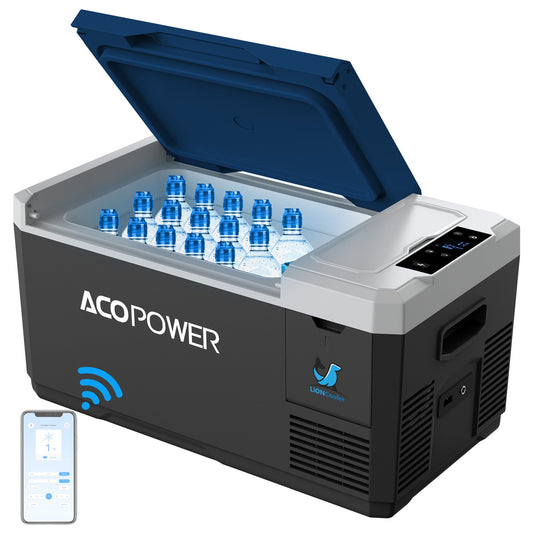 Mini Frigorífico/Congelador Solar Premium – Energía Autónoma y Portátil para Aventureros