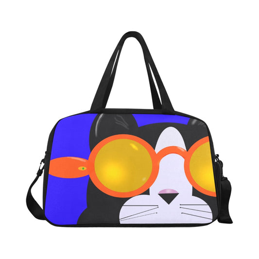Cool Cat Tote Travel Bag - Style unique avec compartiment à chaussures