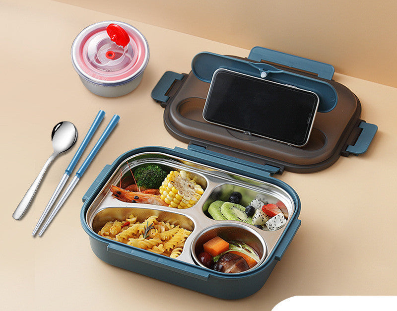 "Die Lunchbox, die Ihr Essen umarmt - frisch und bereit, es überall zu genießen".