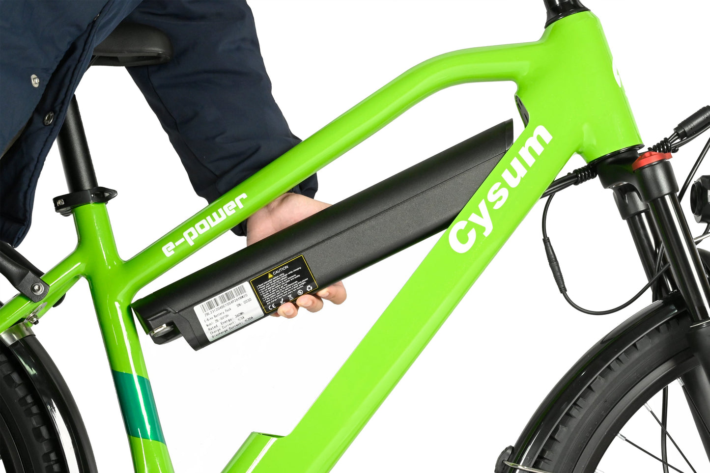 Revolutioniere deine Welt - Youth Bike 250 W mit LED-Licht und unaufhaltsamem Style