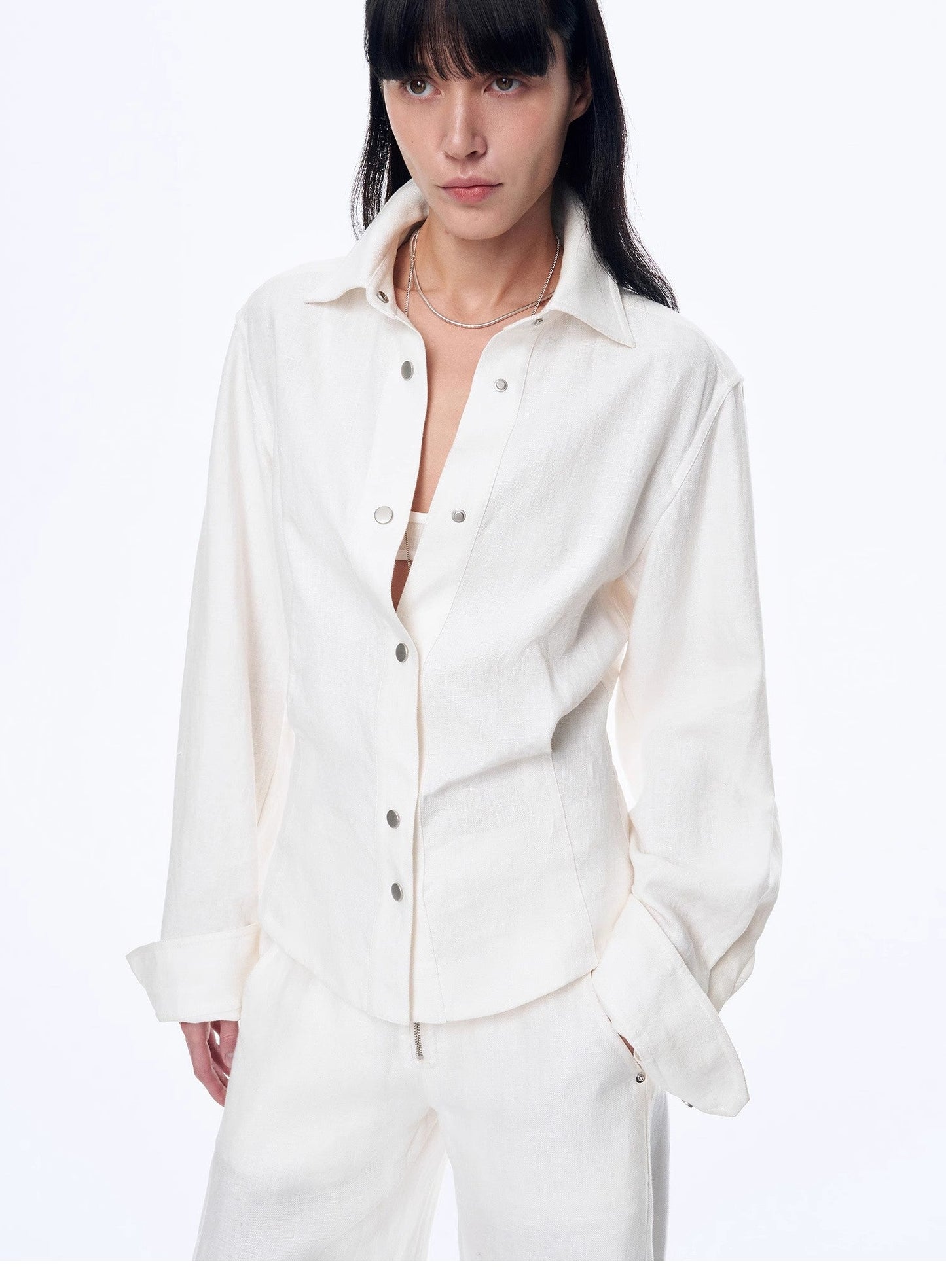 Evening in Berlin" Hemd aus Premium Leinen Twill - Atmungsaktiv, cool und dekonstruiert