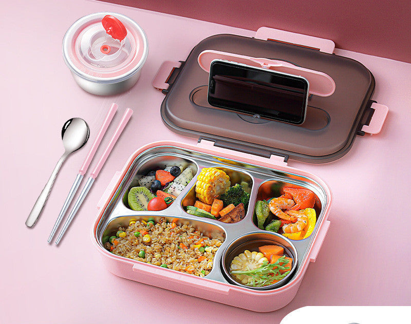 "Die Lunchbox, die Ihr Essen umarmt - frisch und bereit, es überall zu genießen".