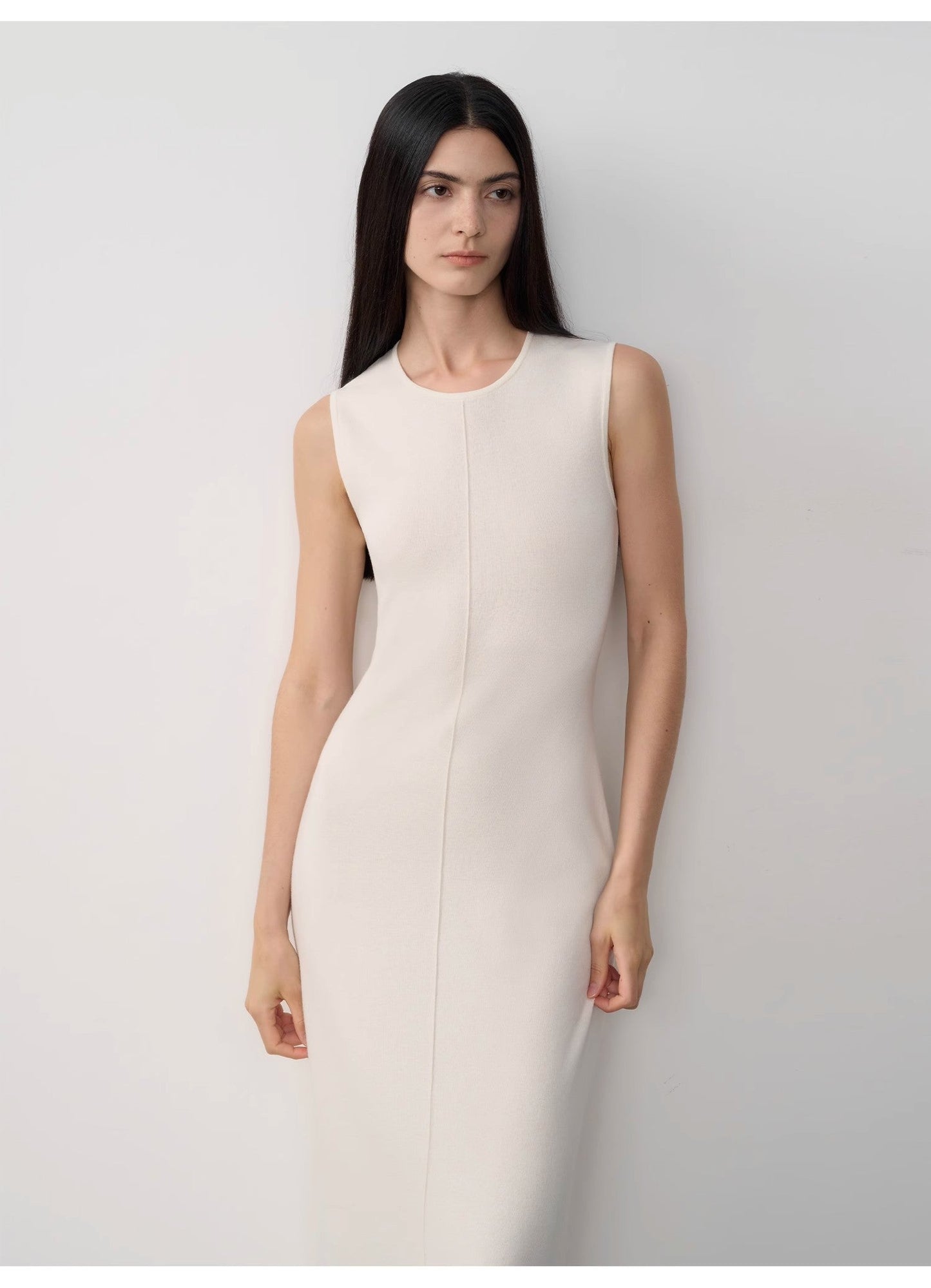 ✨ Exklusives langes Kleid aus Merinowolle "Island Letters" - Zeitlose Eleganz von Zulter VIP