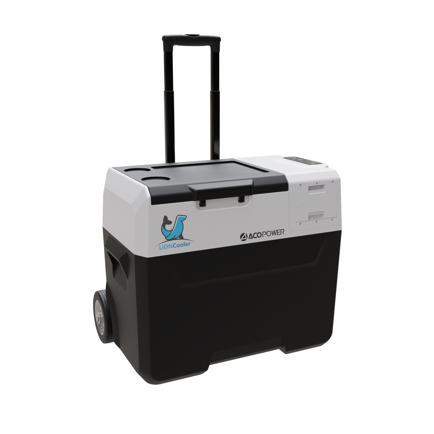 🧊 Refrigerador-Congelador Solar Portátil Premium (42 cuartos / 40L) con batería recargable
