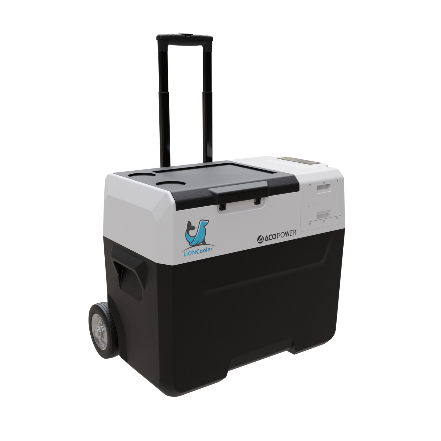 🧊 Refrigerador-Congelador Solar Portátil Premium (42 cuartos / 40L) con batería recargable