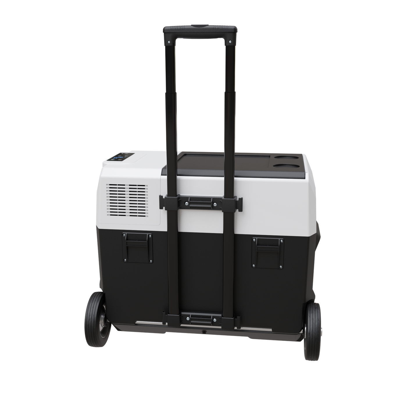 🧊 Refrigerador-Congelador Solar Portátil Premium (42 cuartos / 40L) con batería recargable