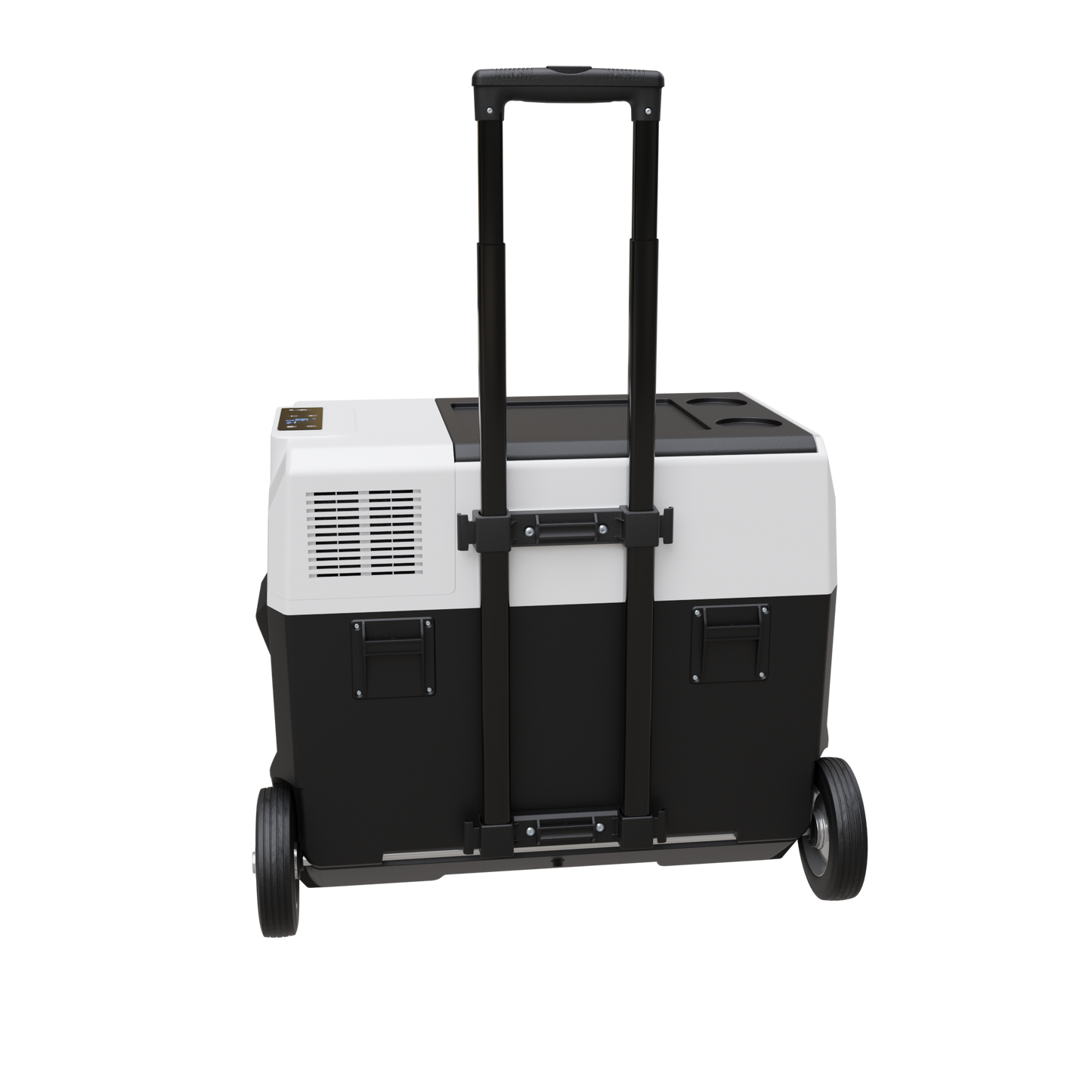 🧊 Refrigerador-Congelador Solar Portátil Premium (42 cuartos / 40L) con batería recargable