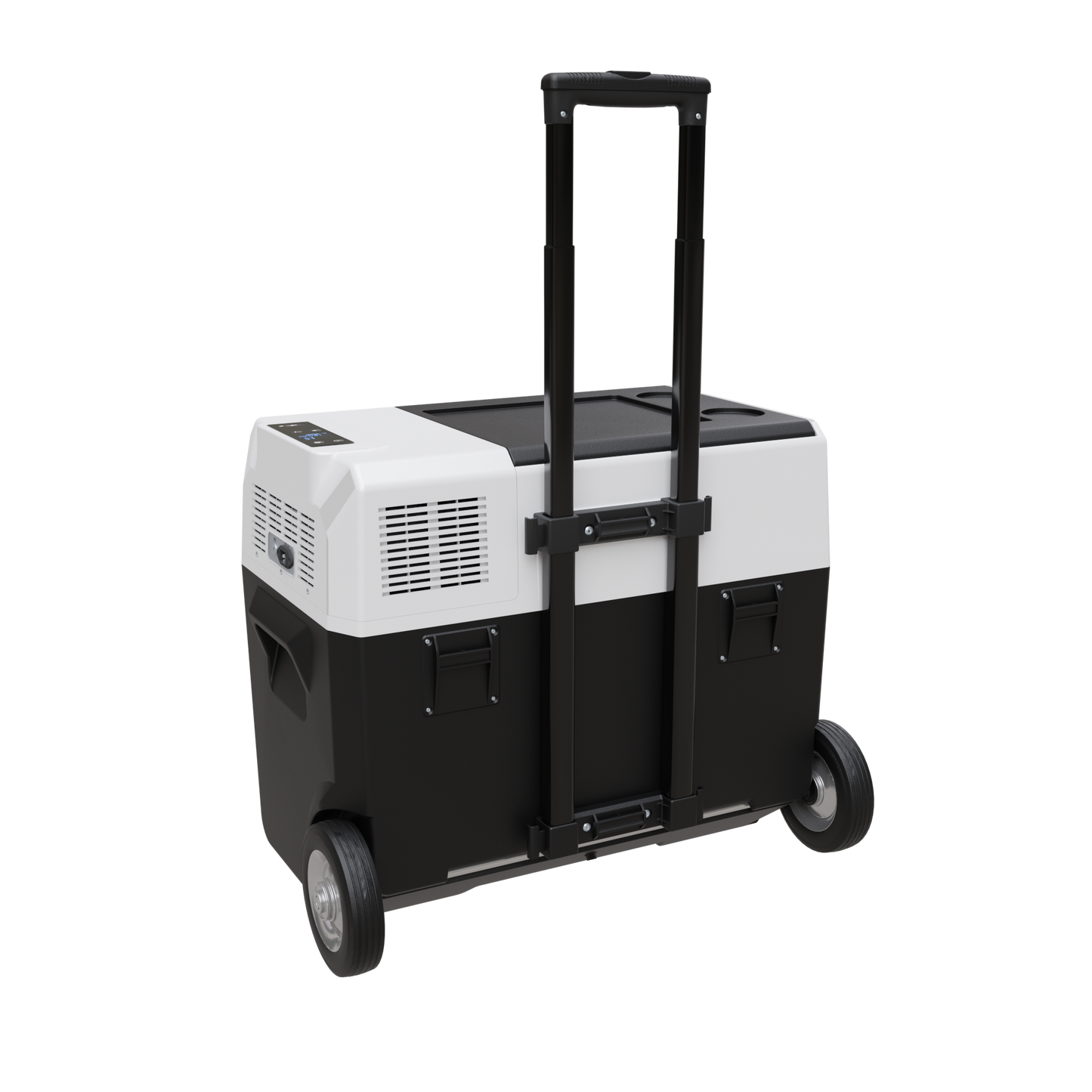 🧊 Refrigerador-Congelador Solar Portátil Premium (42 cuartos / 40L) con batería recargable