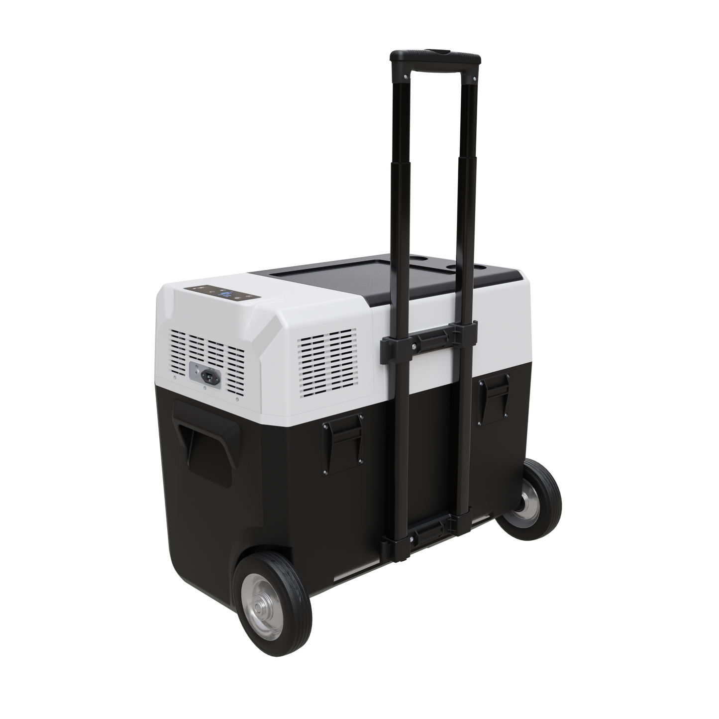 🧊 Refrigerador-Congelador Solar Portátil Premium (42 cuartos / 40L) con batería recargable