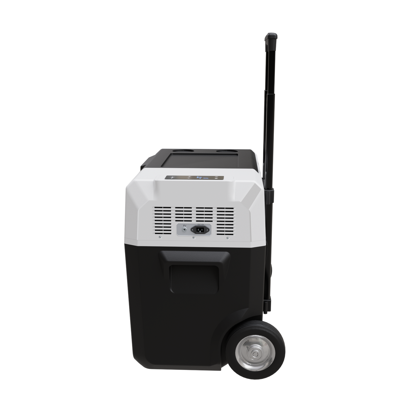 🧊 Refrigerador-Congelador Solar Portátil Premium (42 cuartos / 40L) con batería recargable