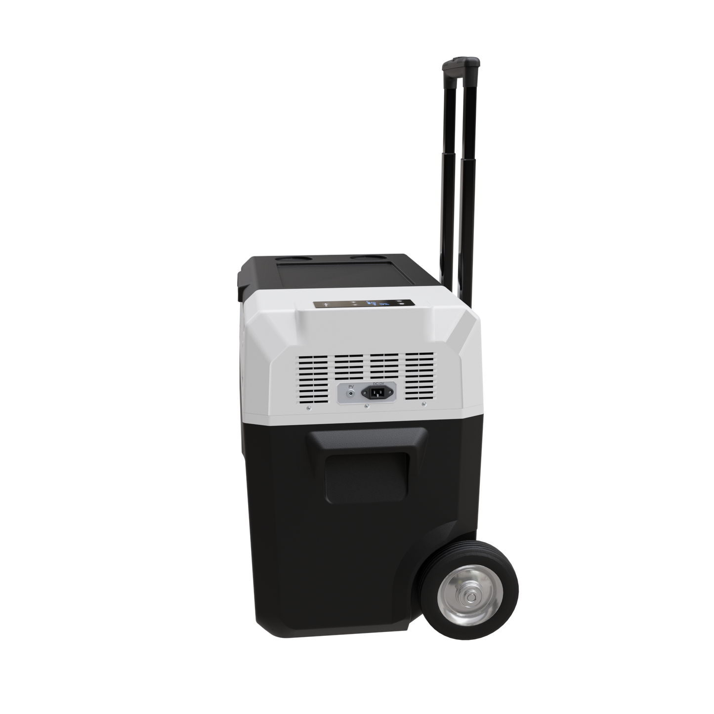 🧊 Refrigerador-Congelador Solar Portátil Premium (42 cuartos / 40L) con batería recargable
