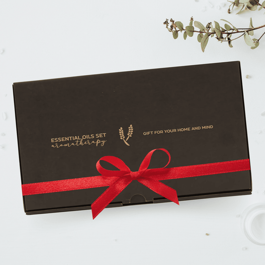 Premium-Set mit 12 ätherischen Ölen für die Aromatherapie - Entspannung, Wellness und natürliche Energie (5 ml)