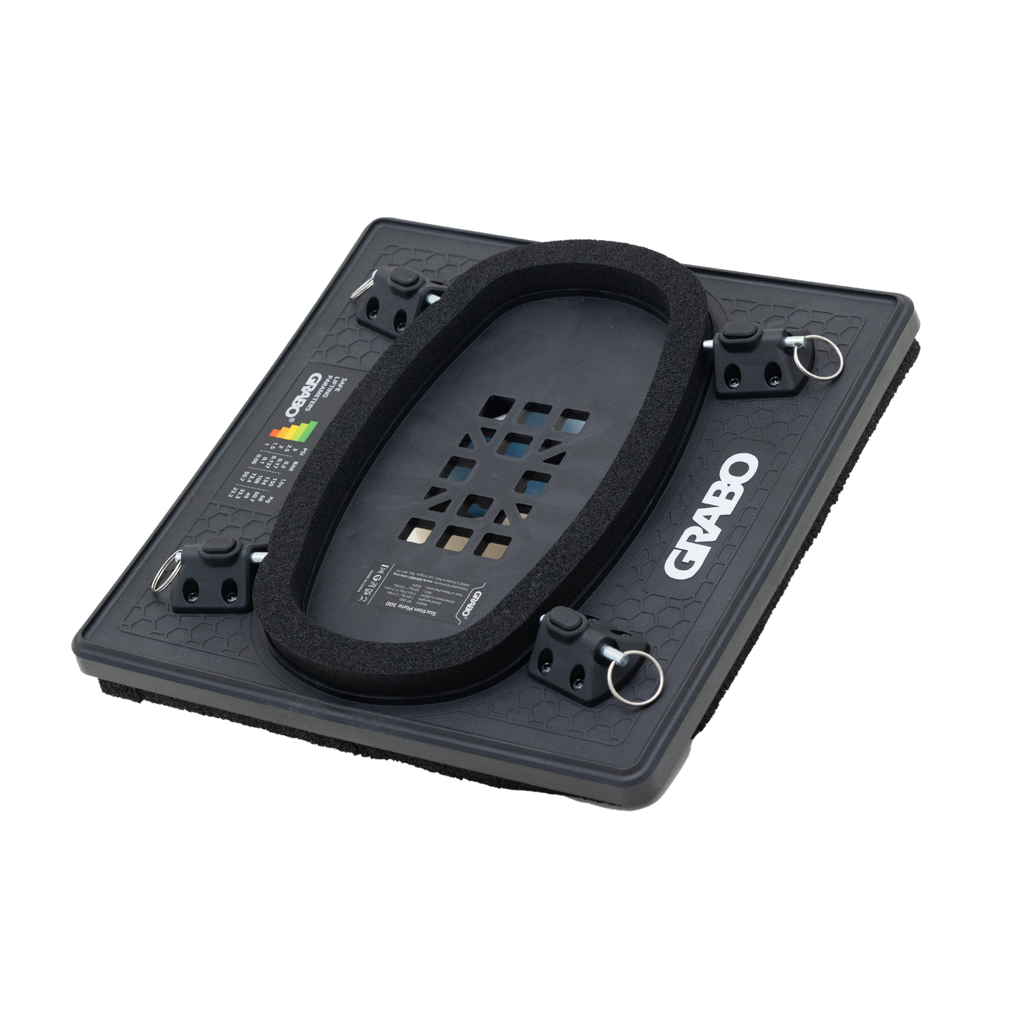 GRABO High Flow – Elevador de Vacío Inalámbrico para Materiales Porosos hasta 110 kg