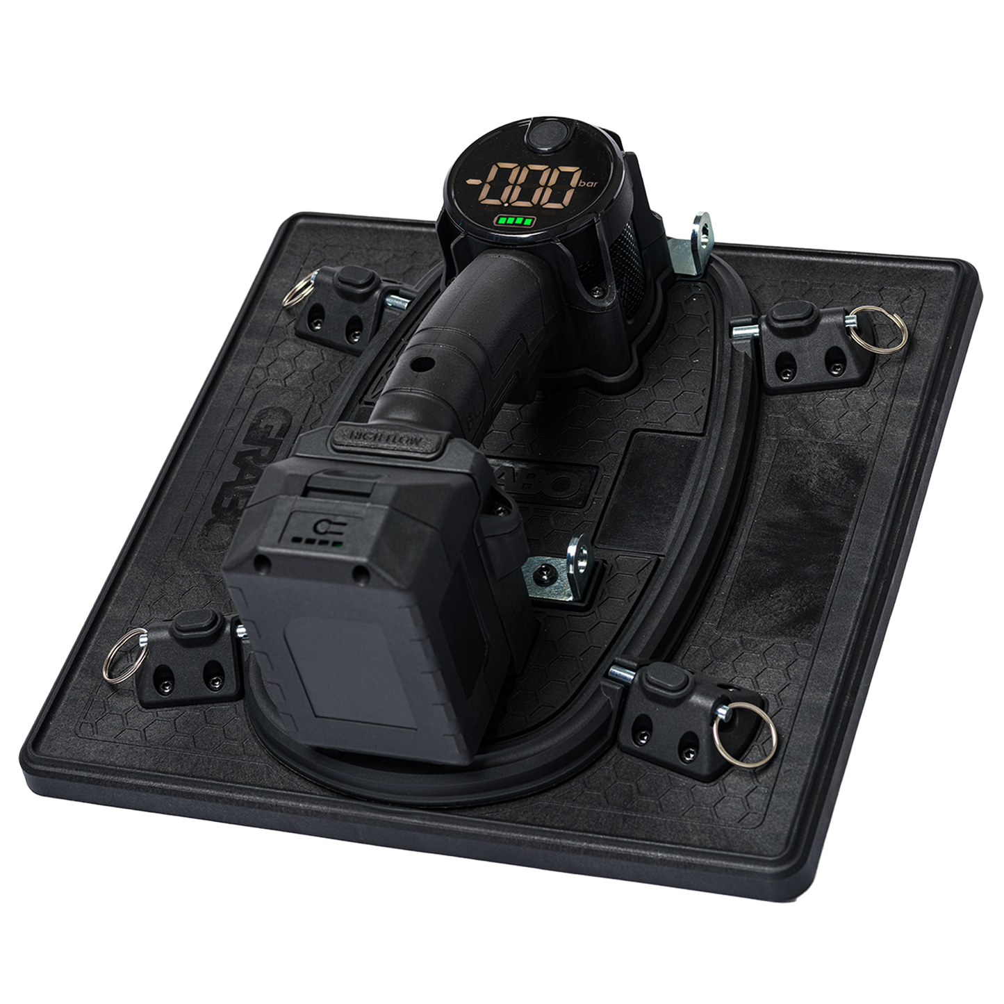 GRABO High Flow – Elevador de Vacío Inalámbrico para Materiales Porosos hasta 110 kg
