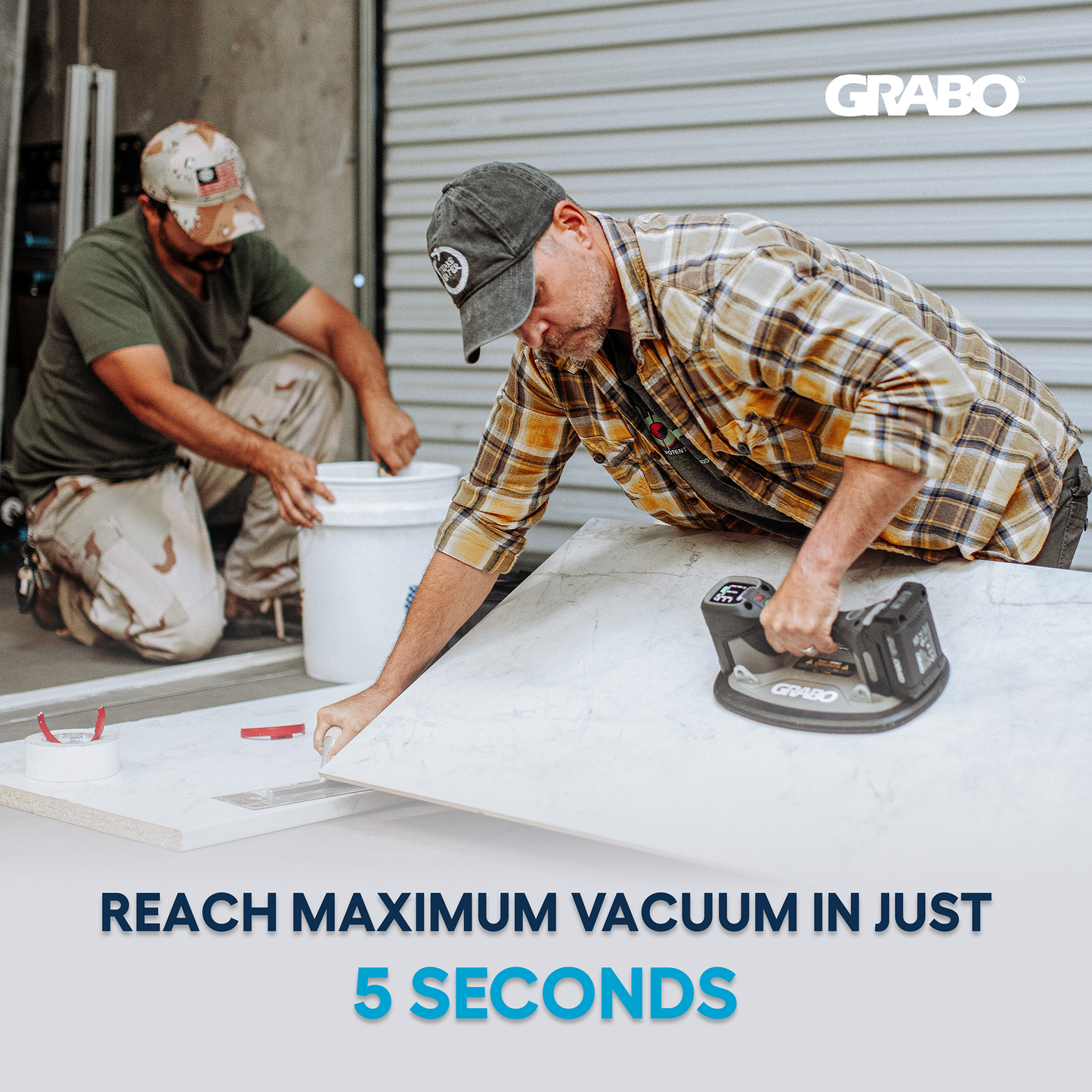GRABO Pro Brushless Gripster 170 kg – Ventosa Eléctrica Inalámbrica con Control Remoto