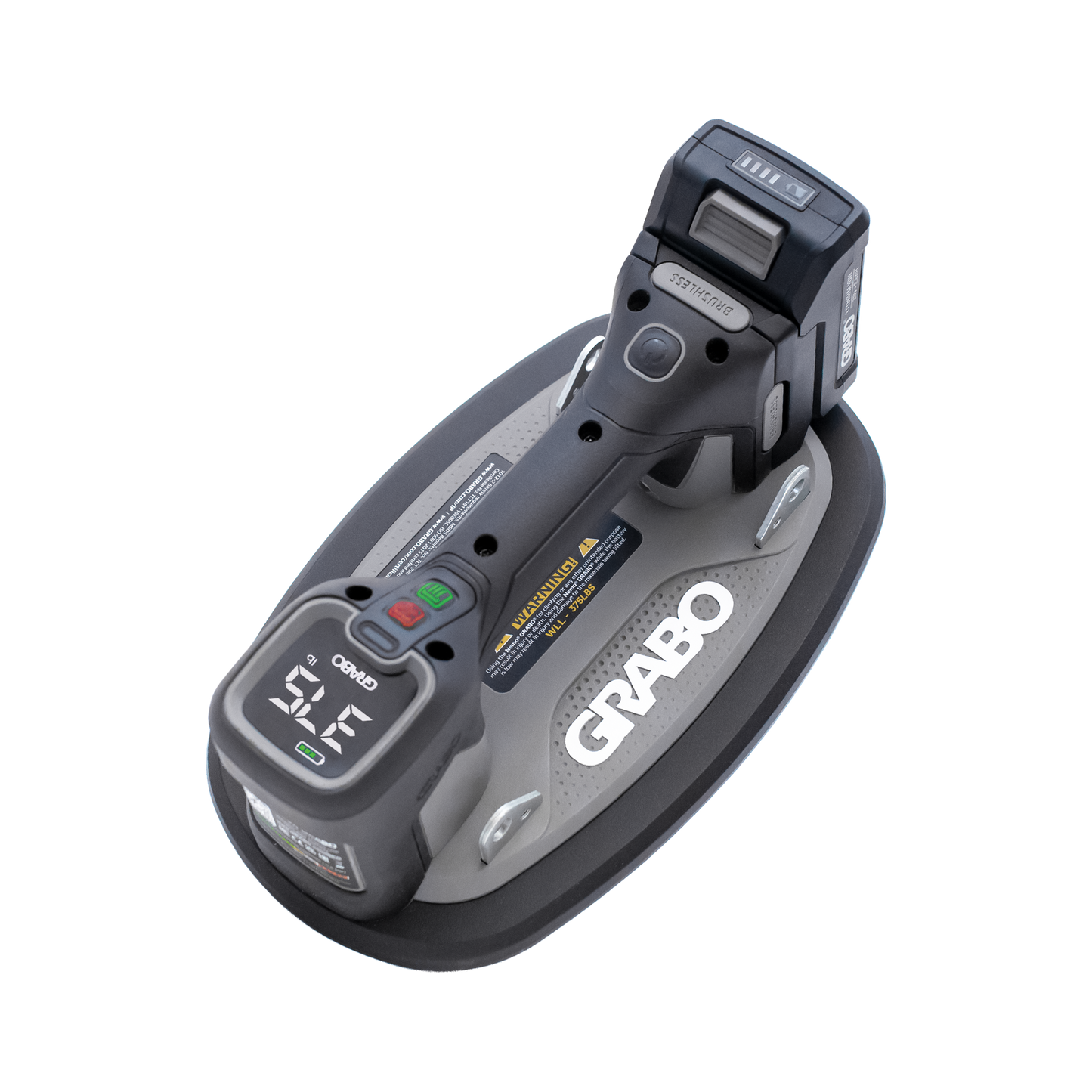 GRABO Pro Brushless Gripster 170 kg – Ventosa Eléctrica Inalámbrica con Control Remoto