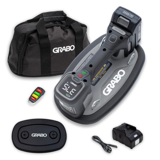 GRABO Pro Brushless Gripster 170 kg – Ventosa Eléctrica Inalámbrica con Control Remoto