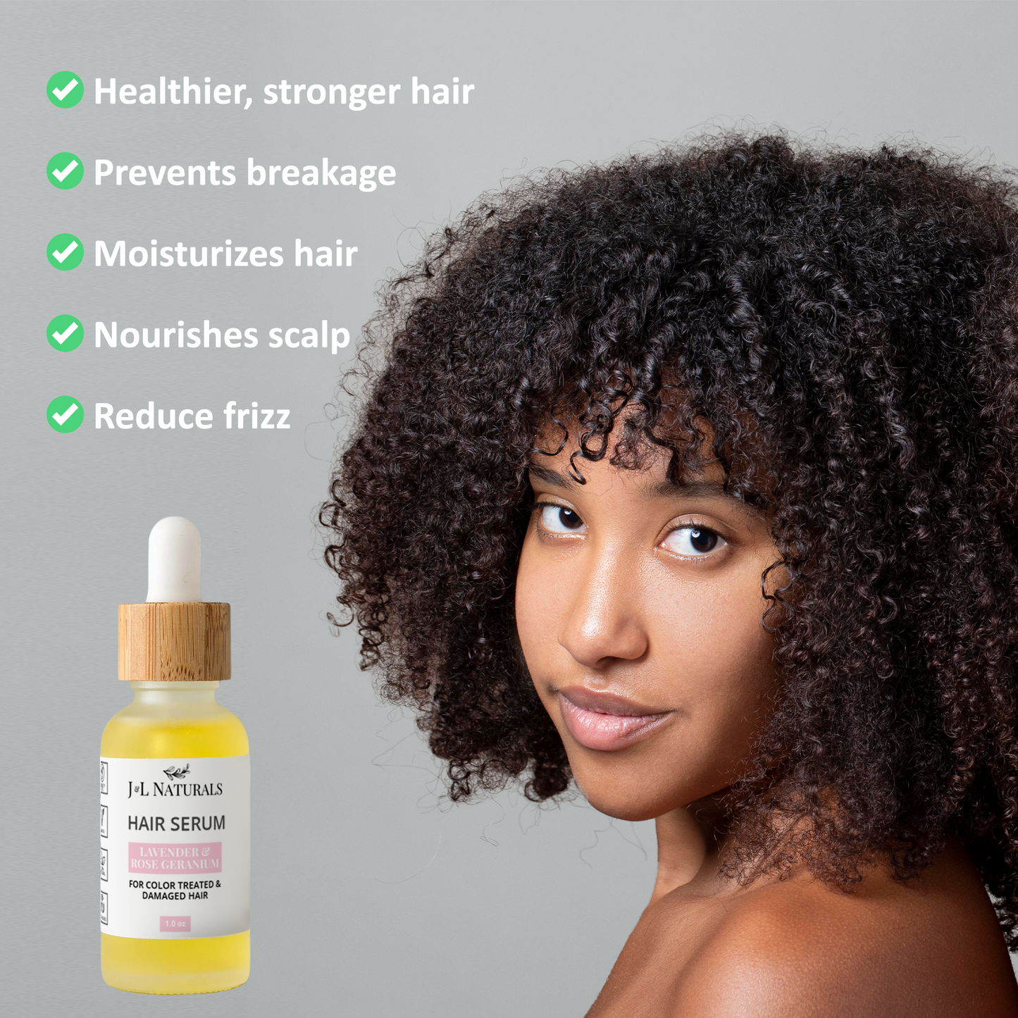 Premium-Haarserum - Pflege, Reparatur und extremer Glanz