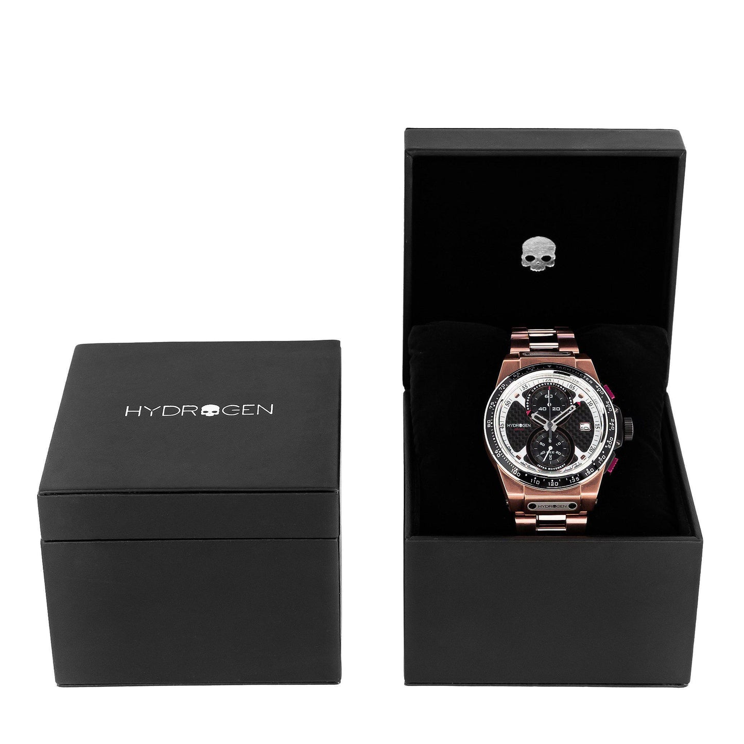 Otto Chrono Rosé Uhr - Metallische Kraft mit luxuriöser Seele