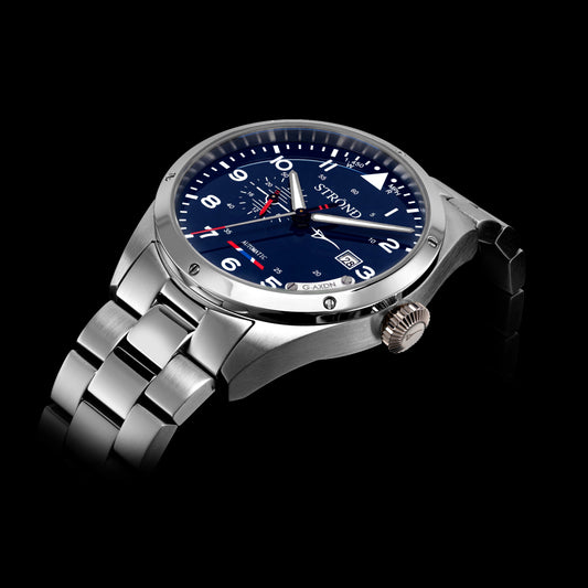 Automatikuhr STROND Concorde 24h - Limitierte Auflage Marineblau