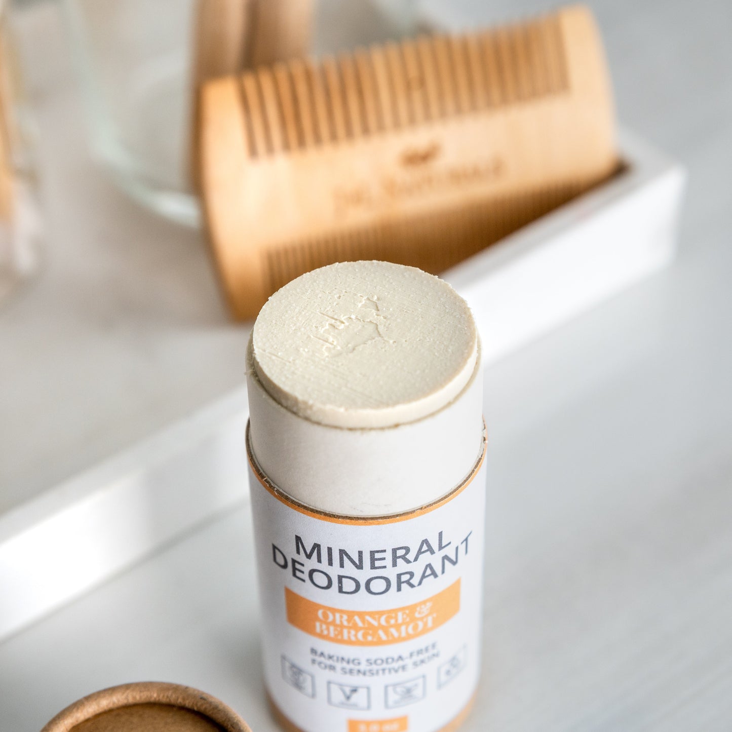 2-Pack of Natural Mineral Deodorants - Eco-Friendly Protection without Aluminum