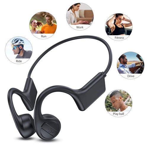 Titan Bone Conduction Headphones - Waterproof, Ultralight and Free Like You
