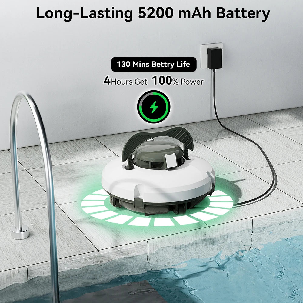 HydroZen - Intelligente und leise Reinigung für Ihren Pool, mühelos, geräuschlos