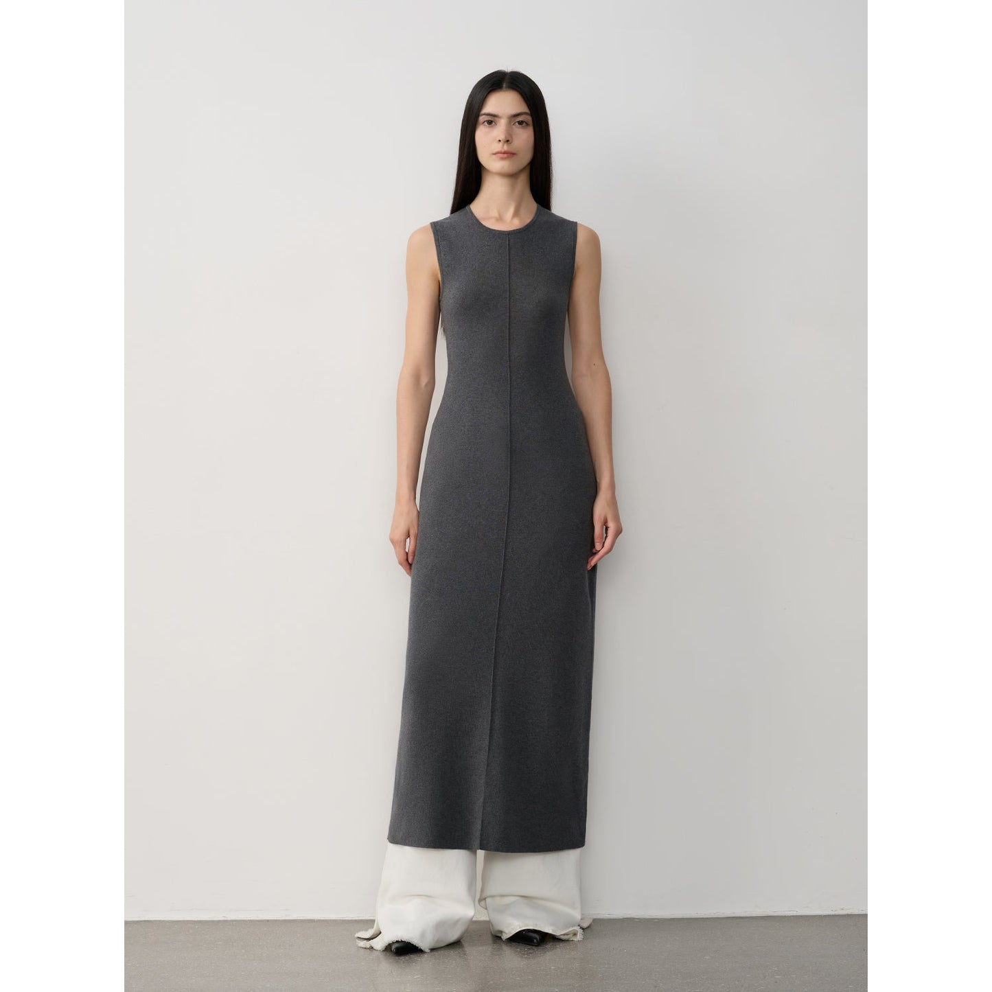 ✨ Exklusives langes Kleid aus Merinowolle "Island Letters" - Zeitlose Eleganz von Zulter VIP