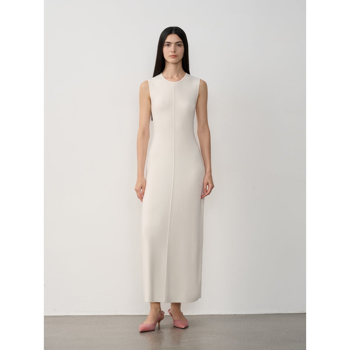 ✨ Exklusives langes Kleid aus Merinowolle "Island Letters" - Zeitlose Eleganz von Zulter VIP