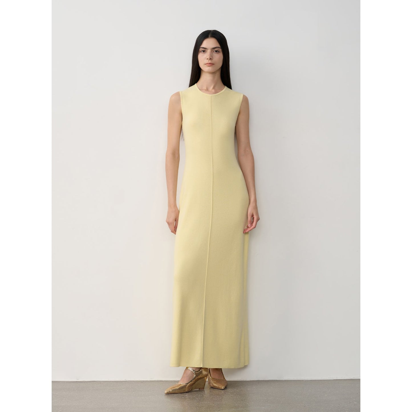 ✨ Exklusives langes Kleid aus Merinowolle "Island Letters" - Zeitlose Eleganz von Zulter VIP