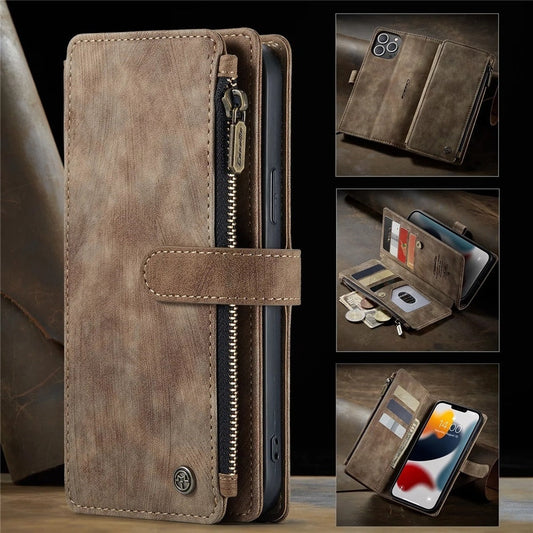Epic Wallet Case für IPhone - Vintage-Eleganz und Power für die Tasche