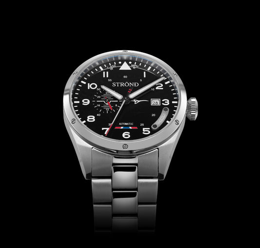 "Der Zeitmesser - STROND Concorde 24h.Black,Limited Edition".