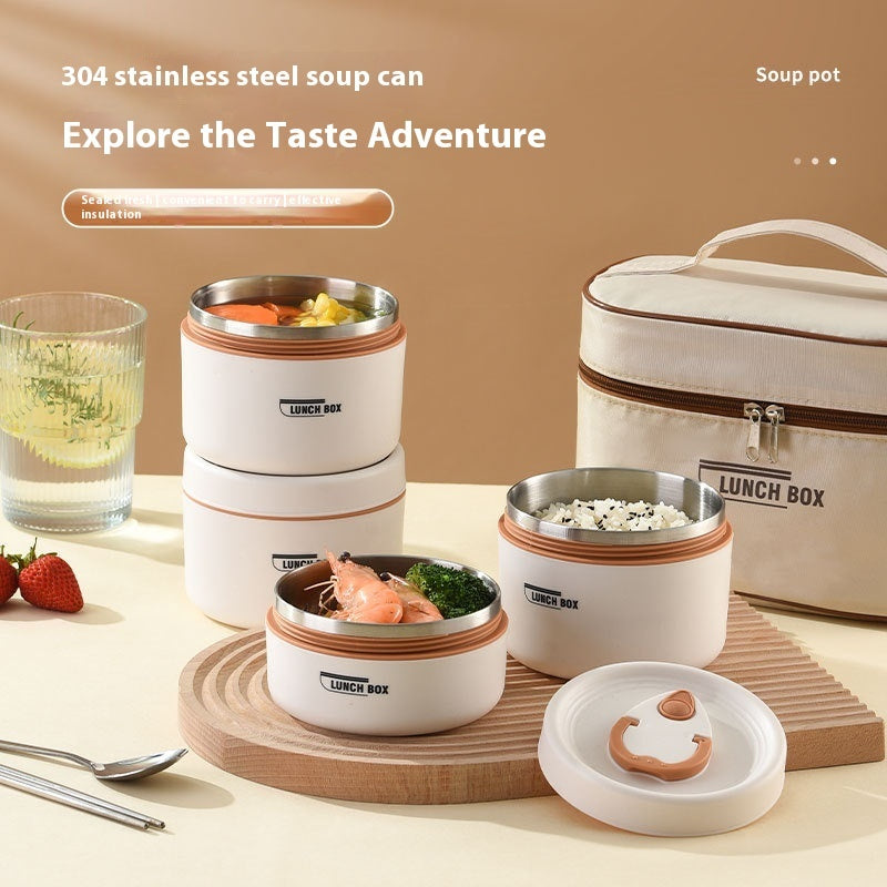 Premium Japanese Lunch Box - Keeps Food Hot or Cold All Day Long