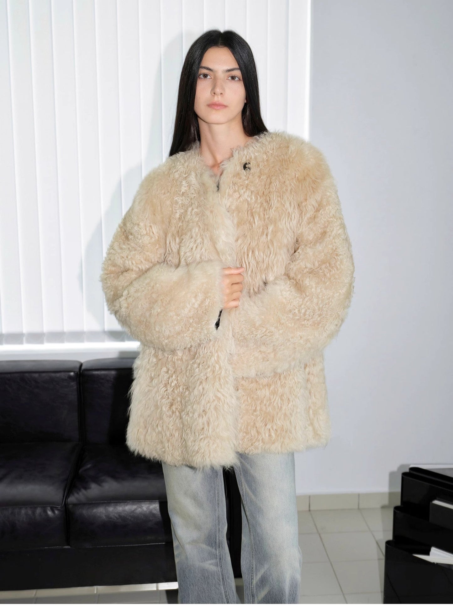 Abrigo de Piel Toscana de Doble Cara “Fantasía de Invierno” – Elegancia Natural y Comodidad Premium Women's Fashion - Women's Clothing - Jackets & Coats - Real Fur | Zulter VIP .