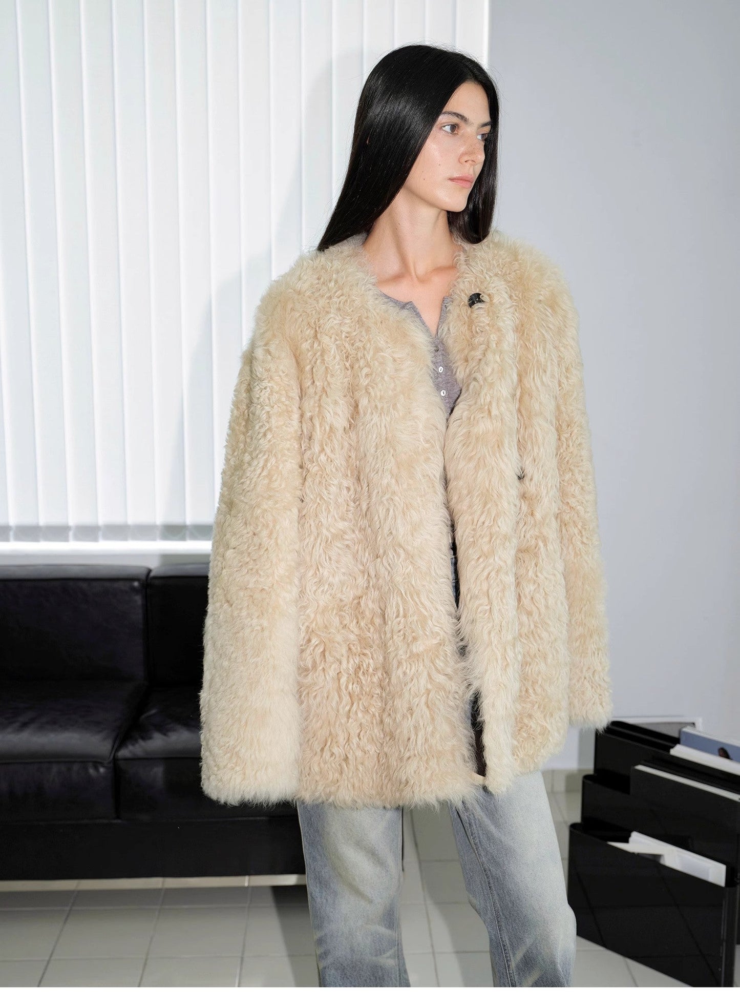 Abrigo de Piel Toscana de Doble Cara “Fantasía de Invierno” – Elegancia Natural y Comodidad Premium Women's Fashion - Women's Clothing - Jackets & Coats - Real Fur | Zulter VIP .