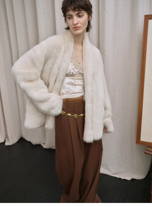 Abrigo de Piel Toscana “Winter Love Island” para Mujer – Elegancia Atemporal Women's Fashion - Women's Clothing - Jackets & Coats - Real Fur | Zulter VIP .