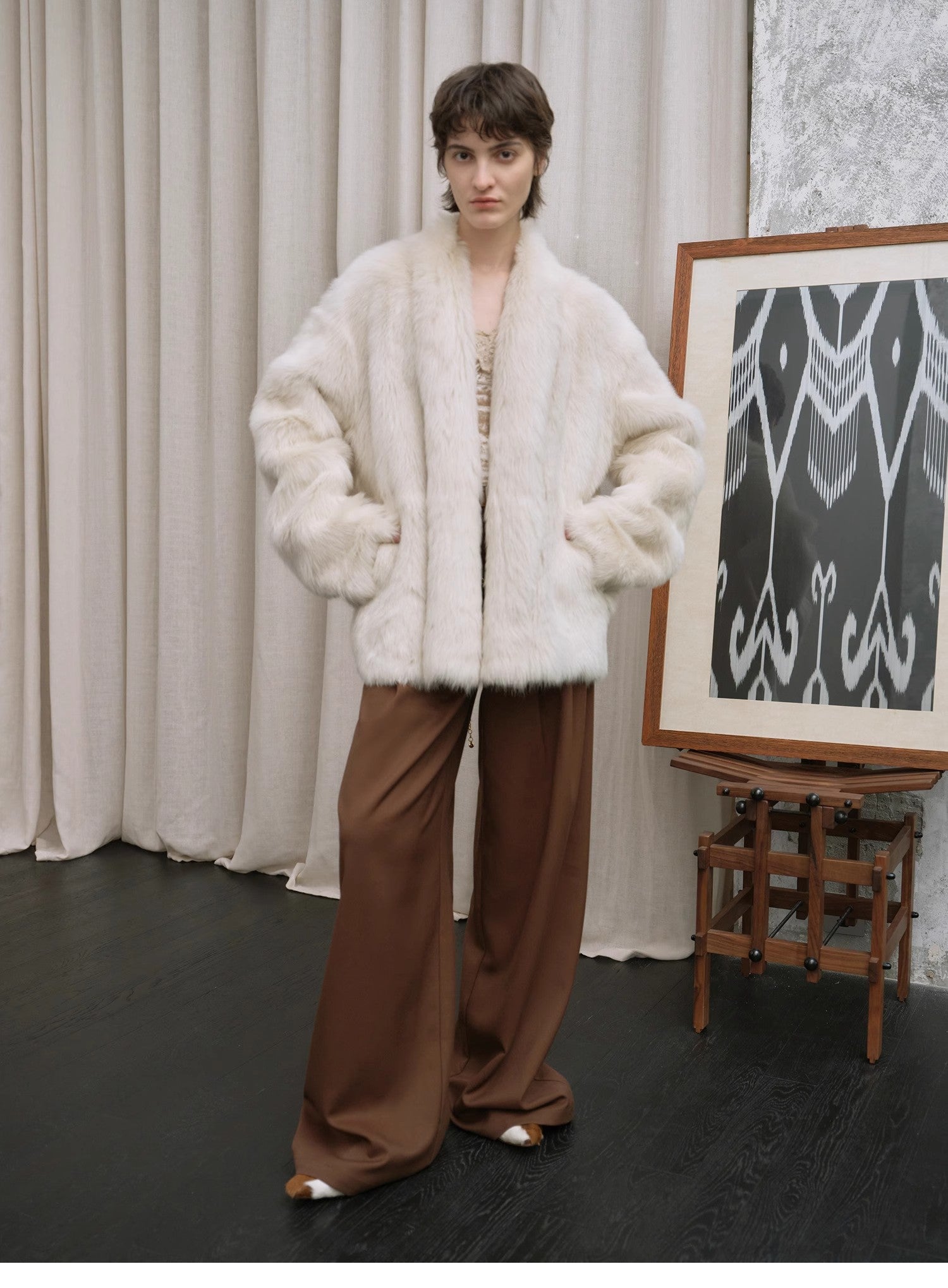 Abrigo de Piel Toscana “Winter Love Island” para Mujer – Elegancia Atemporal Women's Fashion - Women's Clothing - Jackets & Coats - Real Fur | Zulter VIP .