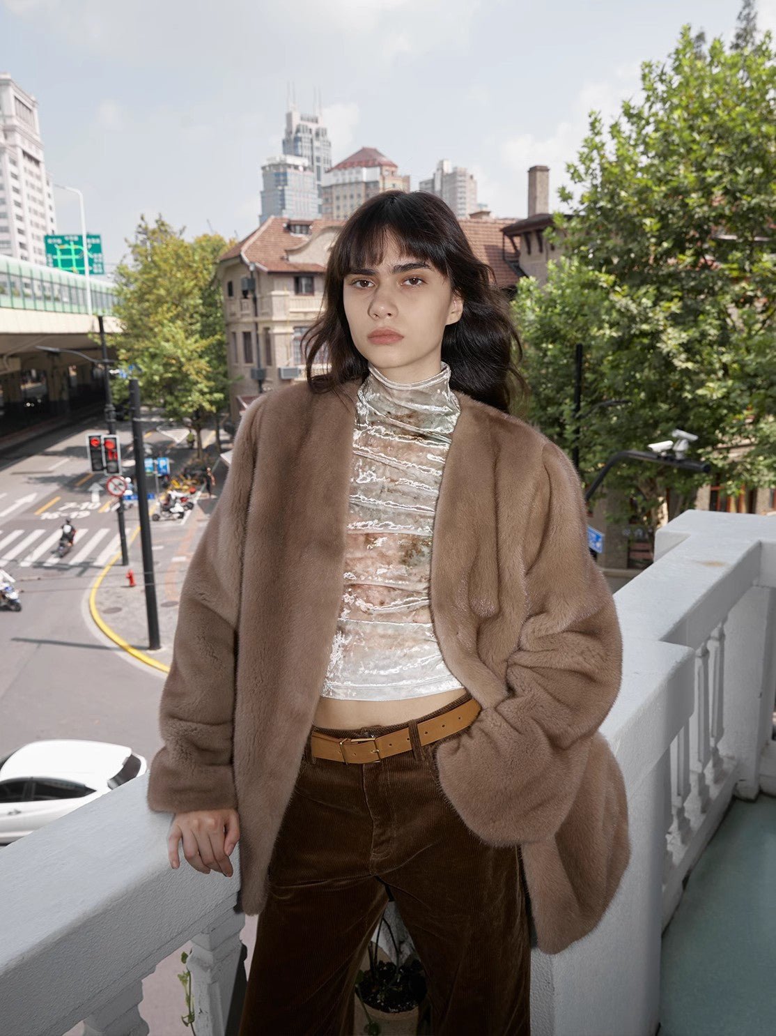 Abrigo de Visón de Color Raro – Edición Coleccionable Premium Women's Fashion - Women's Clothing - Jackets & Coats - Real Fur | Zulter VIP .