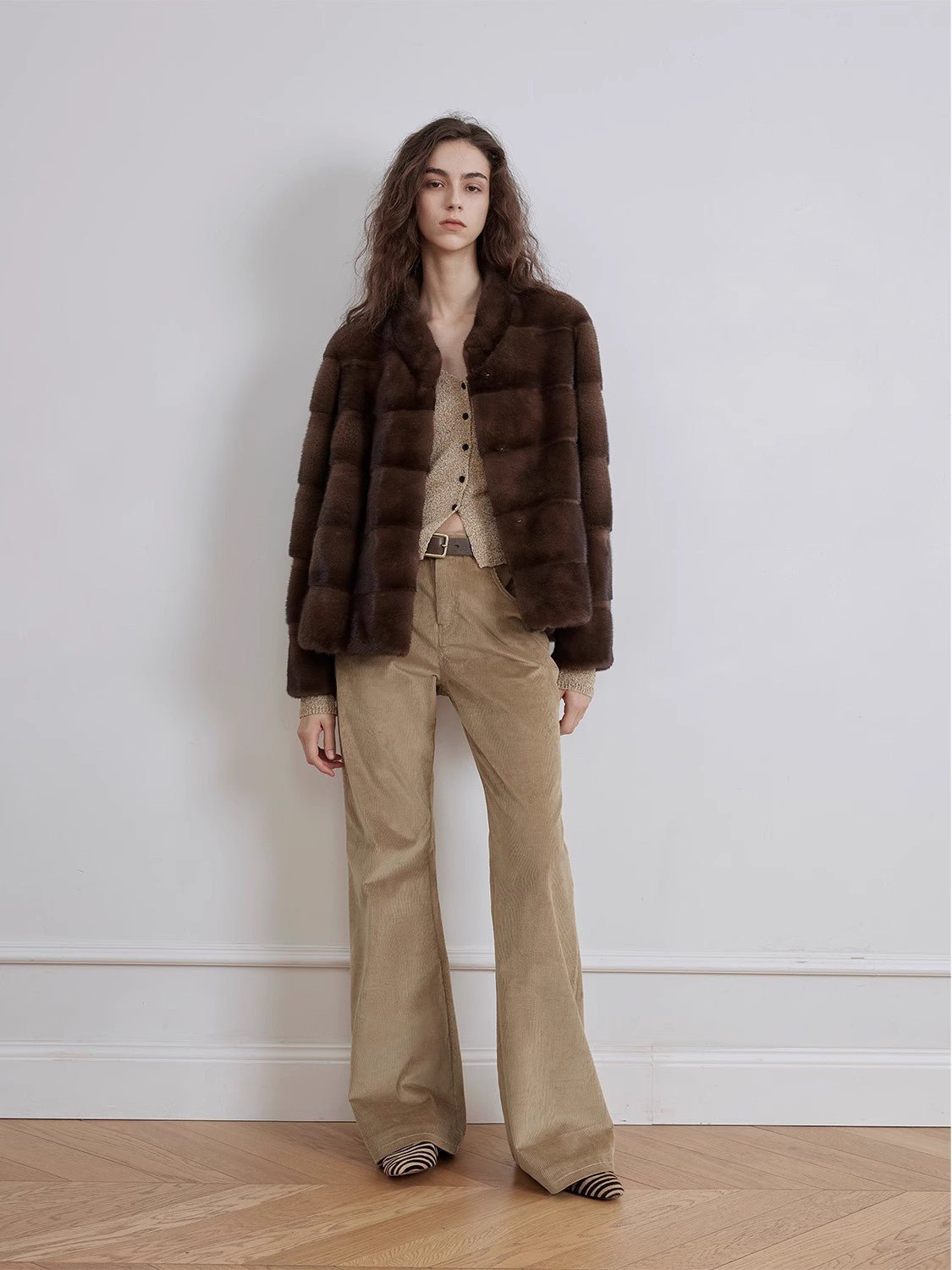 Abrigo de Visón Premium con Etiqueta Morada Importada – Hollywood Nights Women's Fashion - Women's Clothing - Jackets & Coats - Real Fur | Zulter VIP .