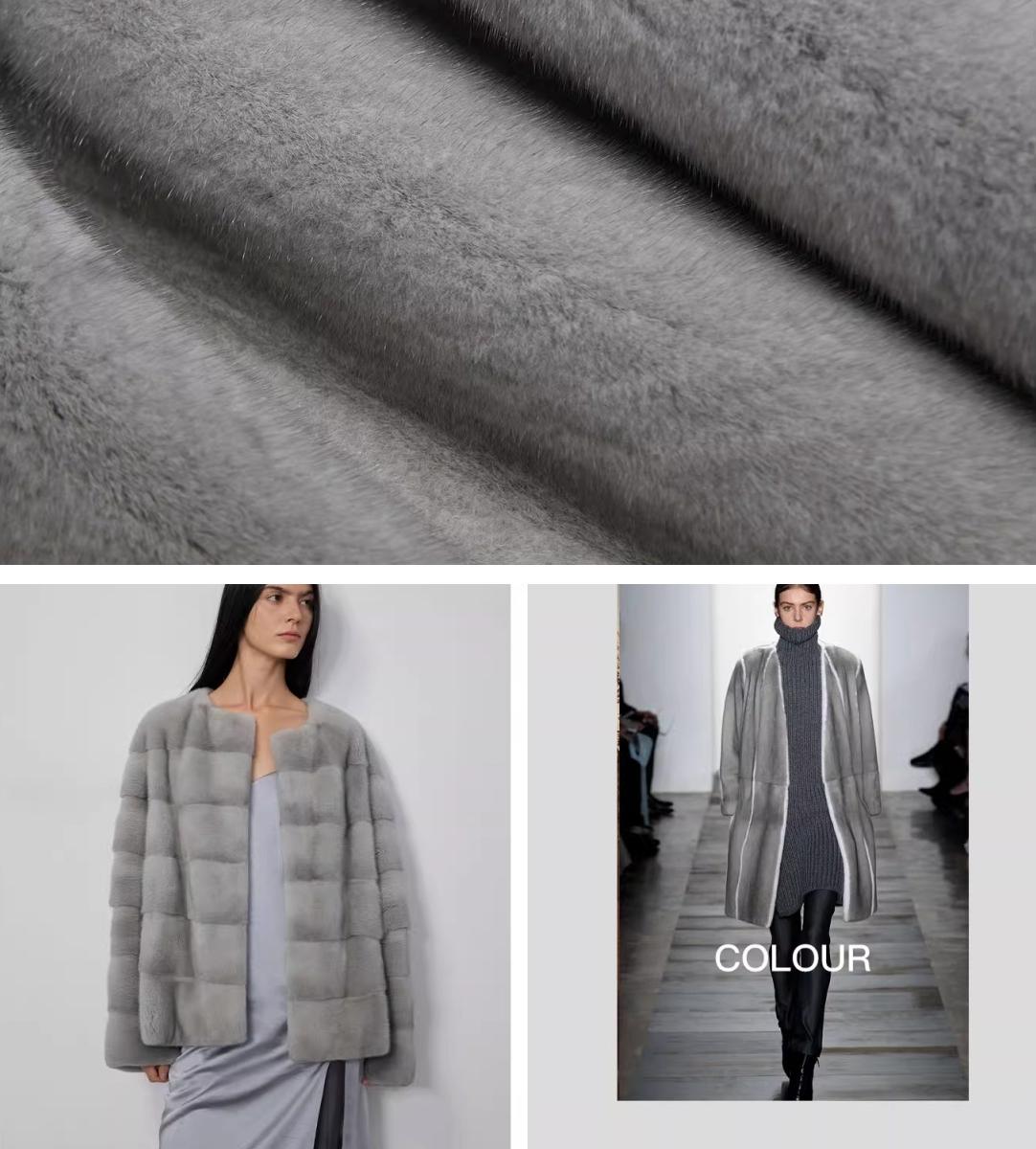 Abrigo de Visón Vintage Premium con Acabado de Terciopelo – Elegancia Invernal Exclusiva Women's Fashion - Women's Clothing - Jackets & Coats - Real Fur | Zulter VIP .