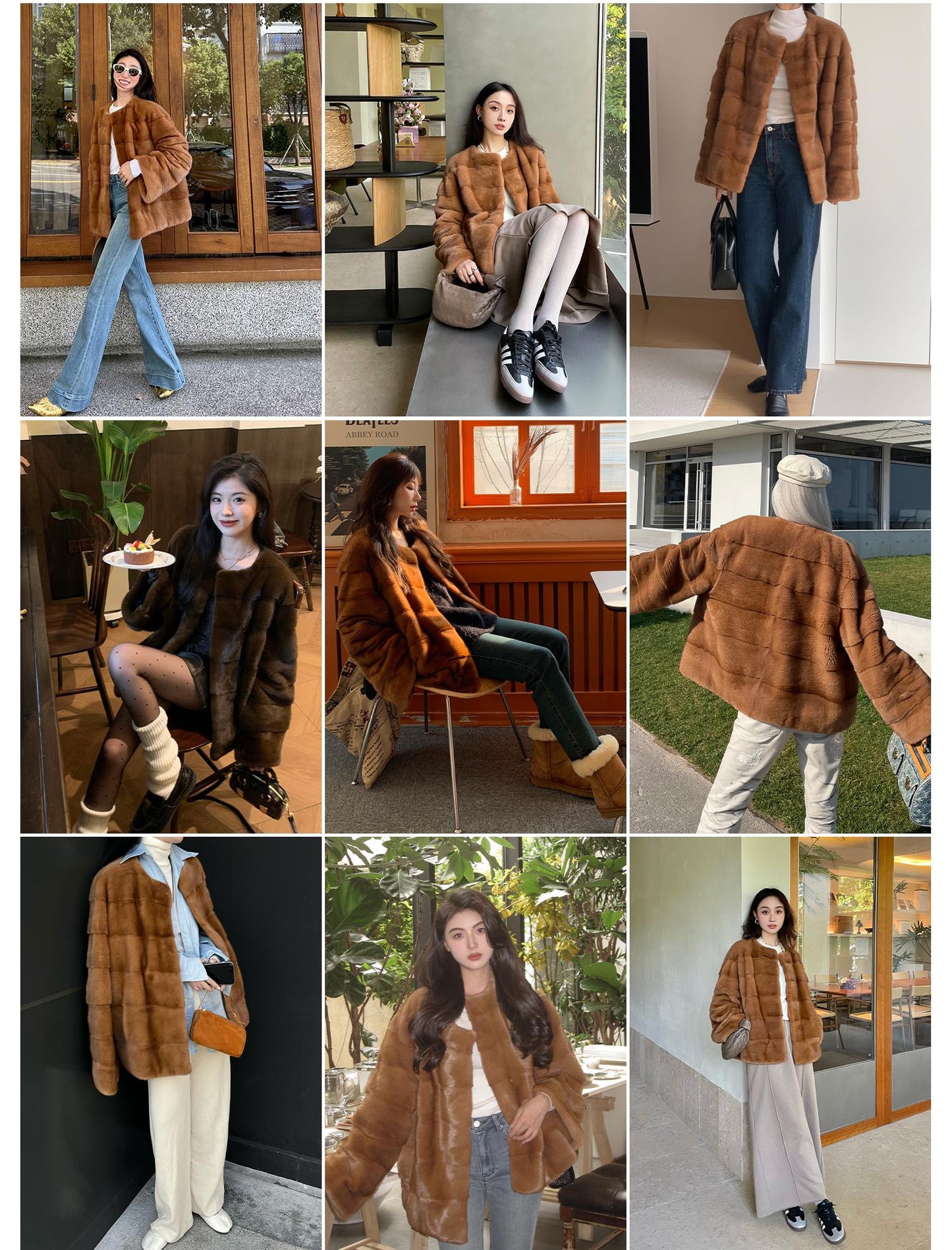 Abrigo de Visón Vintage Premium con Acabado de Terciopelo – Elegancia Invernal Exclusiva Women's Fashion - Women's Clothing - Jackets & Coats - Real Fur | Zulter VIP .