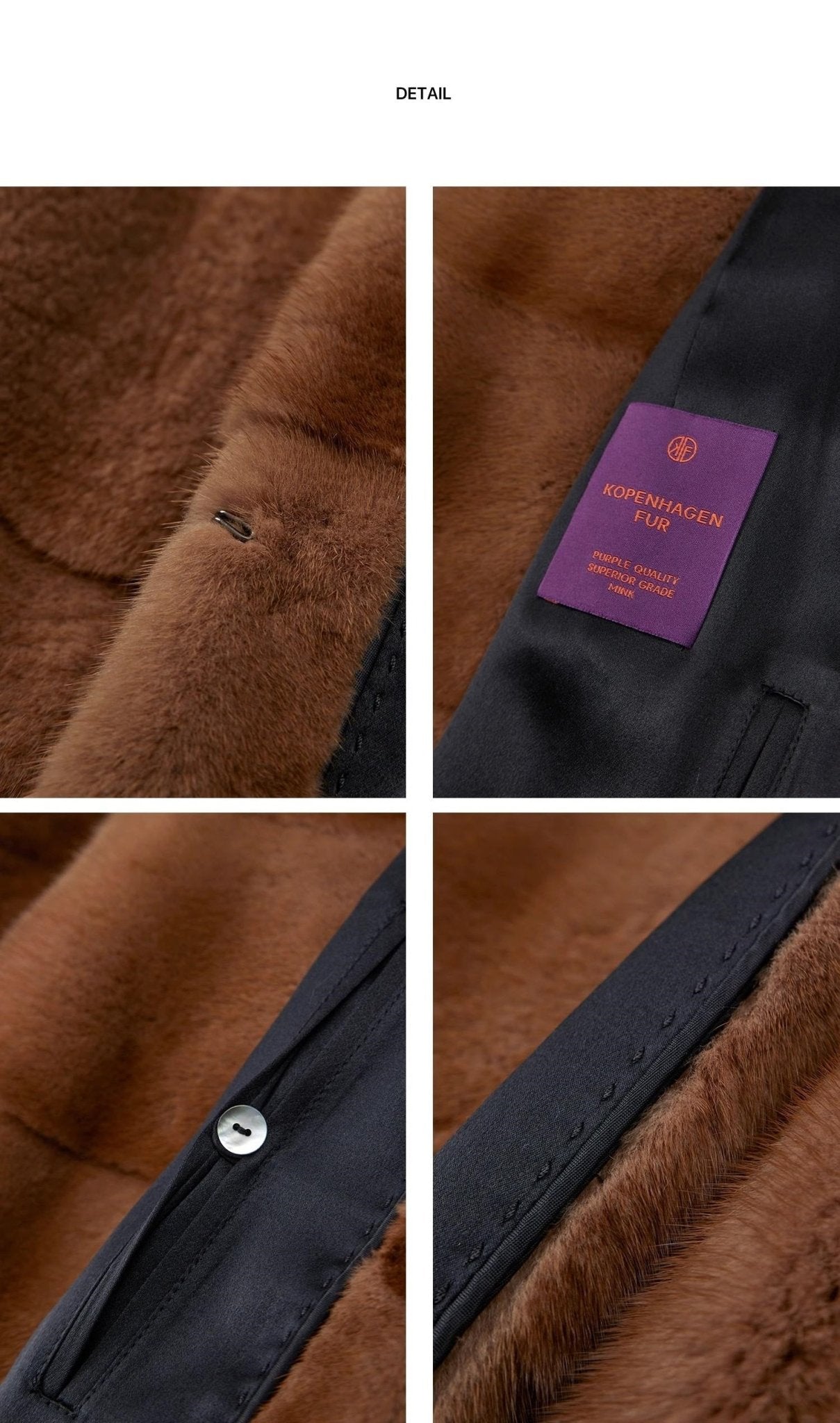 Abrigo de Visón Vintage Premium con Acabado de Terciopelo – Elegancia Invernal Exclusiva Women's Fashion - Women's Clothing - Jackets & Coats - Real Fur | Zulter VIP .