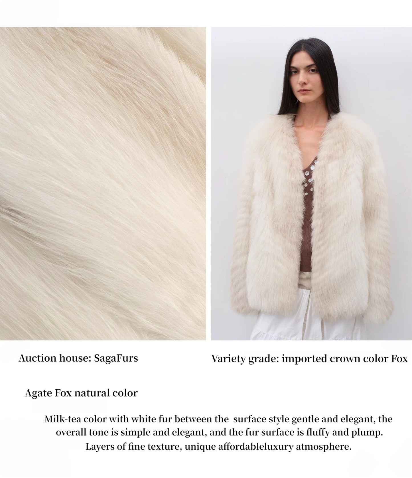 Abrigo de zorro natural en tonos coloridos importado desde Finlandia Women's Fashion - Women's Clothing - Jackets & Coats - Real Fur | Zulter VIP .