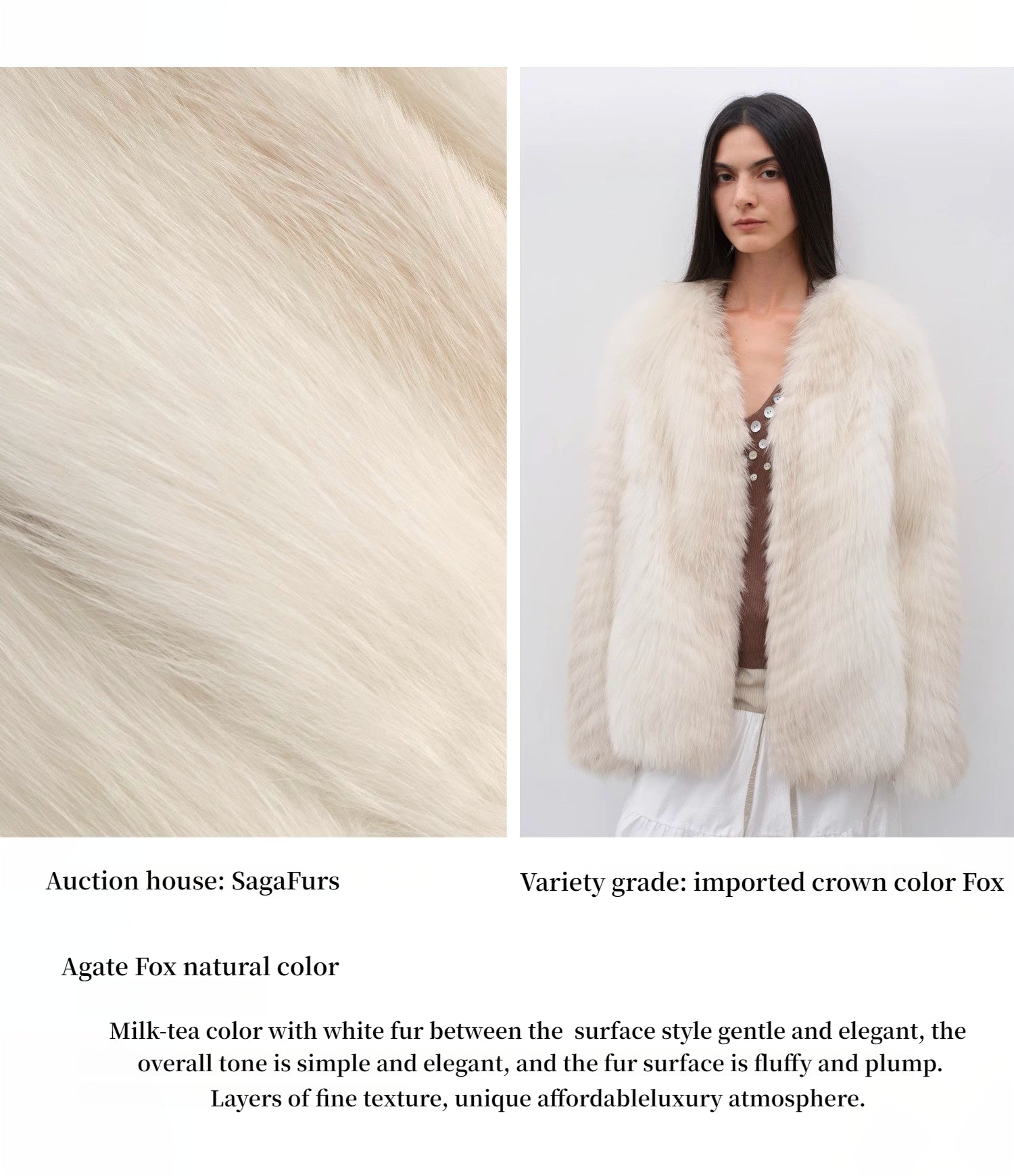 Abrigo de zorro natural en tonos coloridos importado desde Finlandia Women's Fashion - Women's Clothing - Jackets & Coats - Real Fur | Zulter VIP .