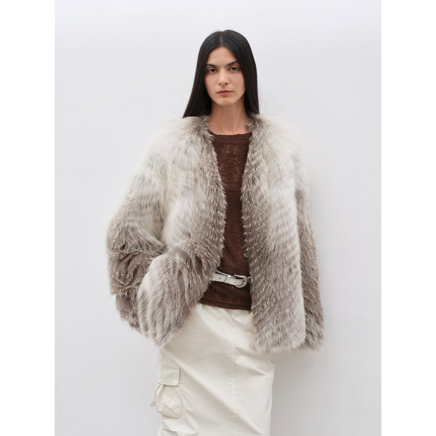 Abrigo de zorro natural en tonos coloridos importado desde Finlandia Women's Fashion - Women's Clothing - Jackets & Coats - Real Fur | Zulter VIP .