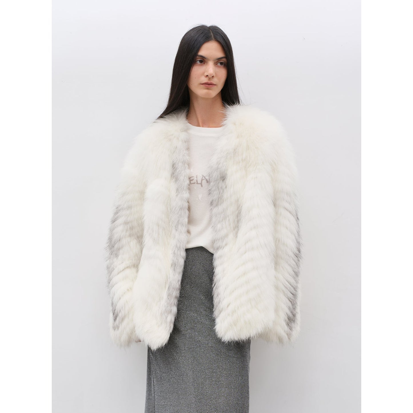 Abrigo de zorro natural en tonos coloridos importado desde Finlandia Women's Fashion - Women's Clothing - Jackets & Coats - Real Fur | Zulter VIP .