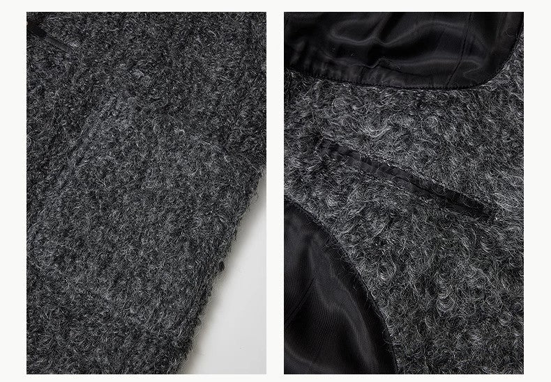 Abrigo Largo de Mohair y Lana Virgen — Suavidad, Calidez y Distinción Atemporal Women's Fashion - Women's Clothing - Jackets & Coats - Real Fur | Zulter VIP