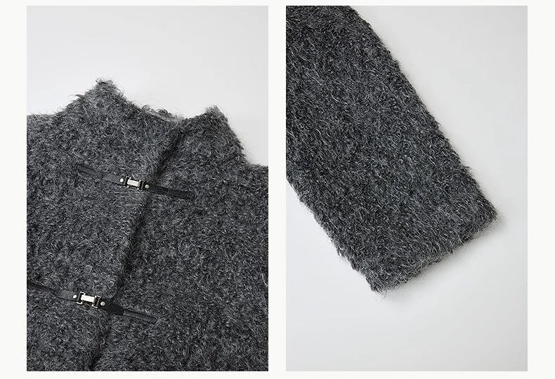 Abrigo Largo de Mohair y Lana Virgen — Suavidad, Calidez y Distinción Atemporal Women's Fashion - Women's Clothing - Jackets & Coats - Real Fur | Zulter VIP